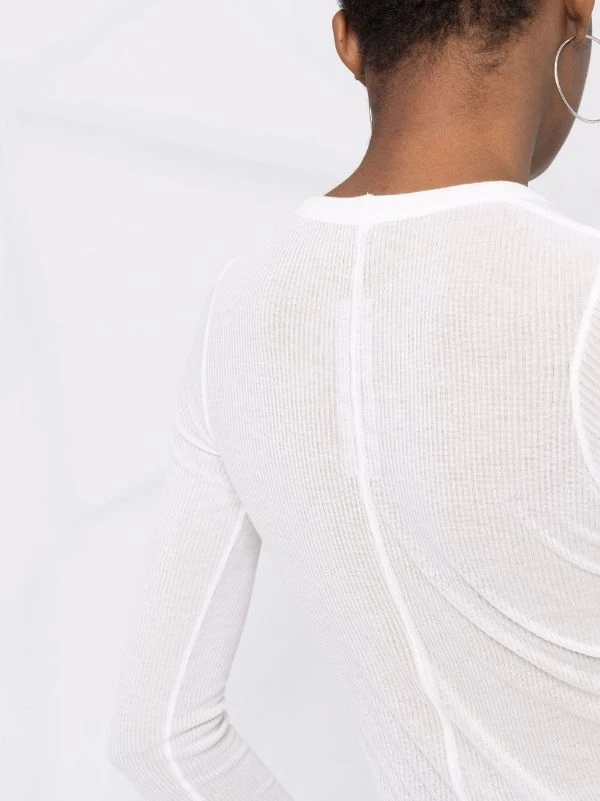 ( Nouvelle Collection ) Rick Owens Haut à Effet De Transparence Femme 7 ( Nouvelle Collection ) Rick Owens Haut à Effet De Transparence Femme – Image 5