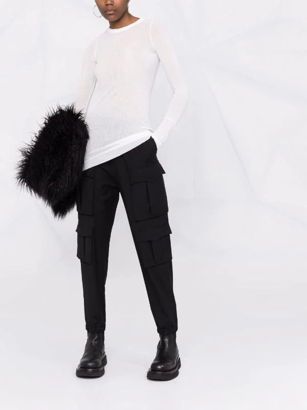 ( Nouvelle Collection ) Rick Owens Haut à Effet De Transparence Femme 4 ( Nouvelle Collection ) Rick Owens Haut à Effet De Transparence Femme – Image 2