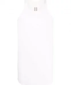 ( Nouvelle Collection ) Rick Owens Débardeur En Maille Nervurée Homme