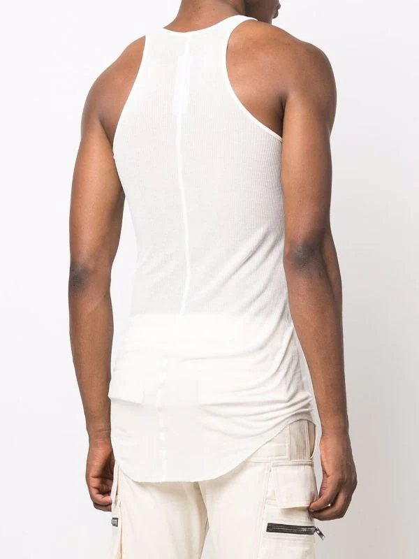 ( Nouvelle Collection ) Rick Owens Débardeur En Maille Nervurée Homme 6 ( Nouvelle Collection ) Rick Owens Débardeur En Maille Nervurée Homme – Image 4