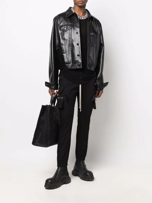 Rick Owens Pantalon De Jogging Mastodon à Poches Cargo Homme 4 Rick Owens Pantalon De Jogging Mastodon à Poches Cargo Homme – Image 2