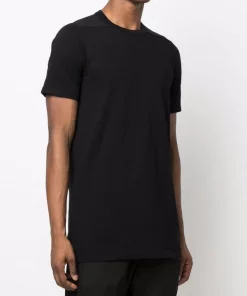 Rick Owens T-shirt à Col Rond 09 BLACK -Rick Owens Soldes 17739096 37265900 600