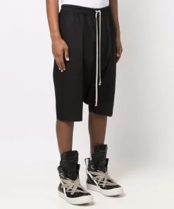 ( Positively Conscious ) Rick Owens Short Sarouel à Lien De Resserrage 09 BLACK 11 ( Positively Conscious ) Rick Owens Short Sarouel à Lien De Resserrage 09 BLACK -Rick Owens Soldes 17739991 37339761 600