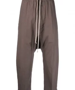 ( Positively Conscious ) Rick Owens 34 DUST Pantalon En Coton à Coupe Sarouel Homme