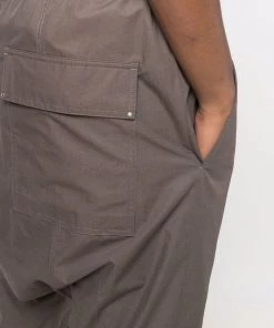 ( Positively Conscious ) Rick Owens 34 DUST Pantalon En Coton à Coupe Sarouel Homme -Rick Owens Soldes 17740543 37339683 600