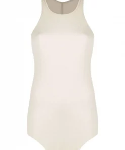 Rick Owens Débardeur à Coupe Mi-longue 32 VANILLA