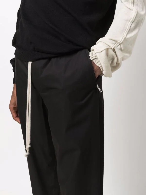 ( Nouvelle Collection ) Rick Owens Pantalon à Coupe Sarouel 09 BLACK 7 ( Nouvelle Collection ) Rick Owens Pantalon à Coupe Sarouel 09 BLACK – Image 5