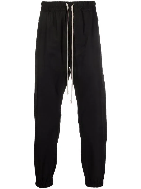( Nouvelle Collection ) Rick Owens Pantalon à Coupe Sarouel 09 BLACK 3 ( Nouvelle Collection ) Rick Owens Pantalon à Coupe Sarouel 09 BLACK