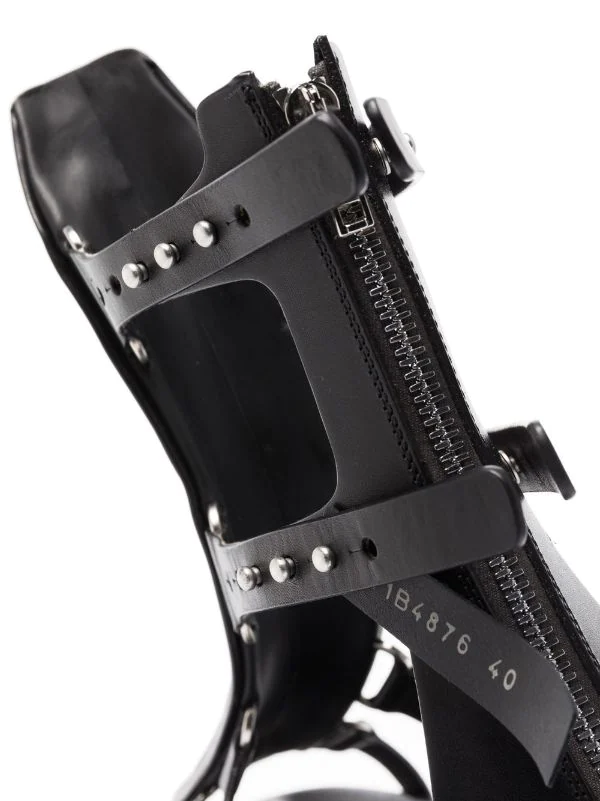 ( Nouvelle Collection ) Rick Owens 09 BLACK Sandales Cyclops Spartan à Plateforme Femme 6 ( Nouvelle Collection ) Rick Owens 09 BLACK Sandales Cyclops Spartan à Plateforme Femme – Image 4