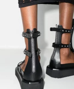 ( Nouvelle Collection ) Rick Owens 09 BLACK Sandales Cyclops Spartan à Plateforme Femme 11 ( Nouvelle Collection ) Rick Owens 09 BLACK Sandales Cyclops Spartan à Plateforme Femme -Rick Owens Soldes 17744509 39288603 600