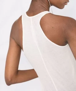 ( Nouvelle Collection ) Rick Owens Débardeur à Ourlet Incurvé Femme -Rick Owens Soldes 17745169 37306441 600