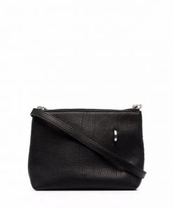 ( Nouvelle Collection ) Rick Owens 09 BLACK Sac Porté épaule En Cuir Femme