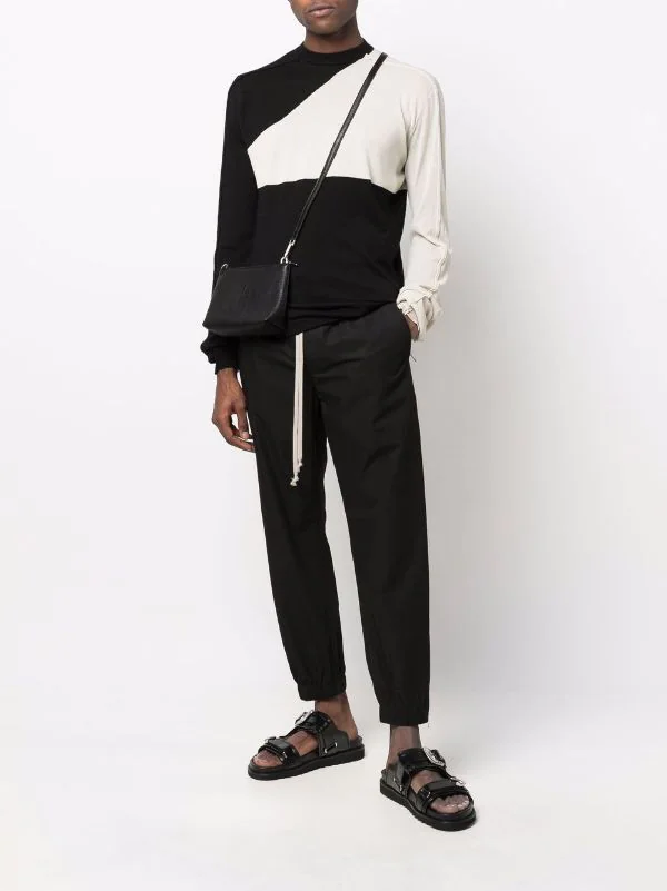 ( Nouvelle Collection ) Rick Owens 09 BLACK Sac Porté épaule En Cuir Femme 4 ( Nouvelle Collection ) Rick Owens 09 BLACK Sac Porté épaule En Cuir Femme – Image 2