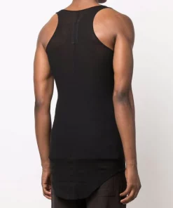 ( Nouvelle Collection ) Rick Owens Débardeur Nervuré à Dos Nageur Homme -Rick Owens Soldes 17745272 37320014 600