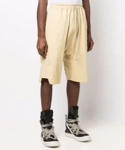 ( Nouvelle Collection ) Rick Owens Short à Lien De Resserrage Homme -Rick Owens Soldes 17745282 37369888 600