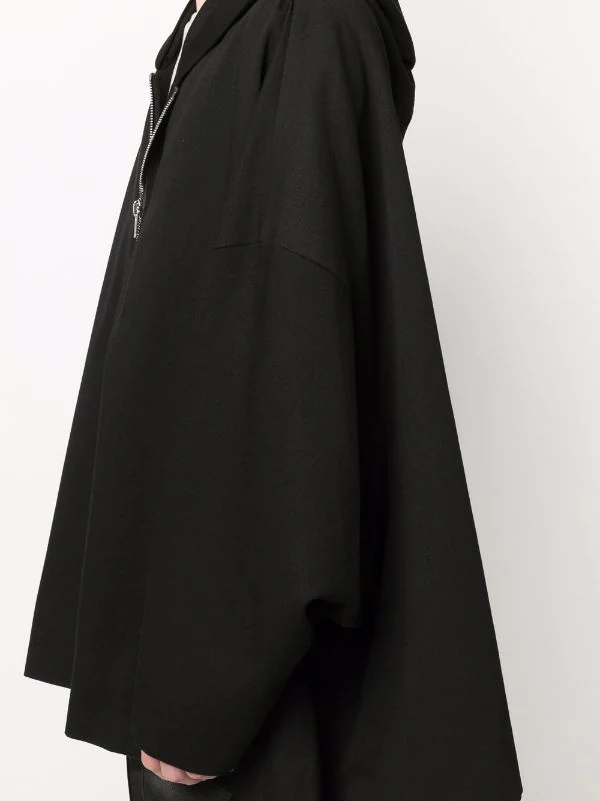 ( Nouvelle Collection ) Rick Owens Hoodie Zippé à Ourlet Plus Long Au Dos Homme 7 ( Nouvelle Collection ) Rick Owens Hoodie Zippé à Ourlet Plus Long Au Dos Homme – Image 5