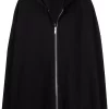 ( Nouvelle Collection ) Rick Owens Hoodie Zippé à Ourlet Plus Long Au Dos Homme -Rick Owens Soldes 17745287 37251017 600