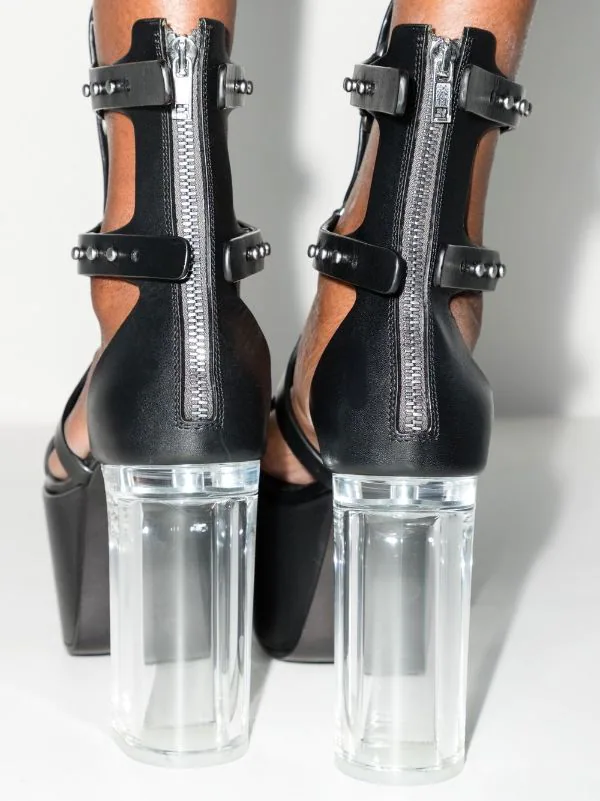 Rick Owens Sandales Spartan 135 Mm à Plateforme 090 BLACK 5 Rick Owens Sandales Spartan 135 Mm à Plateforme 090 BLACK – Image 3