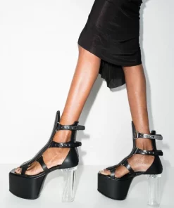 Rick Owens Sandales Spartan 135 Mm à Plateforme 090 BLACK 11 Rick Owens Sandales Spartan 135 Mm à Plateforme 090 BLACK -Rick Owens Soldes 17746132 39306346 600