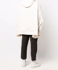 ( Nouvelle Collection ) Rick Owens Manteau Oversize à Capuche Homme -Rick Owens Soldes 17747915 37270169 600