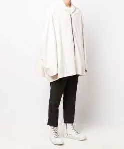 ( Nouvelle Collection ) Rick Owens Manteau Oversize à Capuche Homme -Rick Owens Soldes 17747915 37271213 600