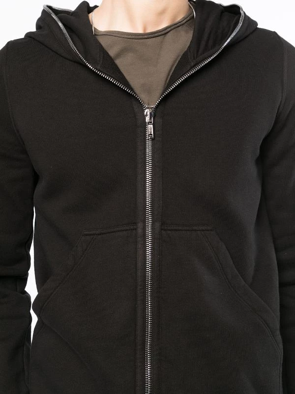 ( Nouvelle Collection ) Rick Owens Hoodie Gimp à Fermeture Zippée 09 BLACK 7 ( Nouvelle Collection ) Rick Owens Hoodie Gimp à Fermeture Zippée 09 BLACK – Image 5