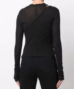 ( Nouvelle Collection ) Rick Owens Haut à Découpes 09 BLACK 10 ( Nouvelle Collection ) Rick Owens Haut à Découpes 09 BLACK -Rick Owens Soldes 17752500 37344850 600