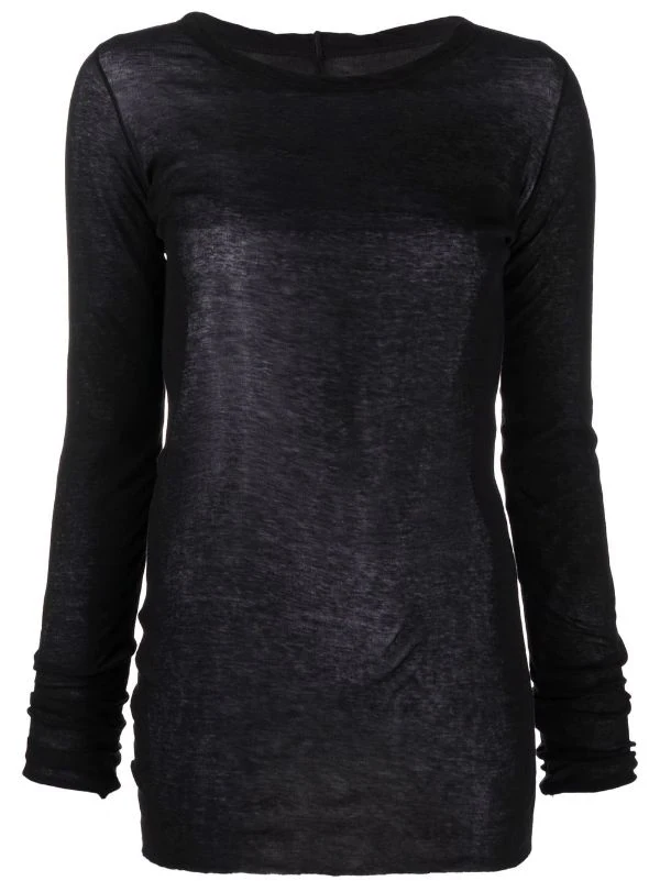 ( Nouvelle Collection ) Rick Owens Haut à Effet De Transparence 09 BLACK 3 ( Nouvelle Collection ) Rick Owens Haut à Effet De Transparence 09 BLACK