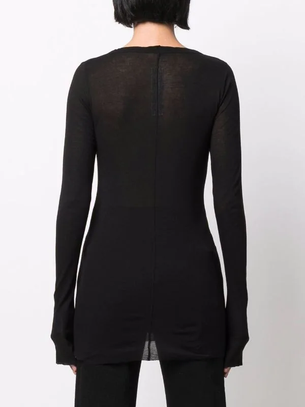 ( Nouvelle Collection ) Rick Owens Haut à Effet De Transparence 09 BLACK 6 ( Nouvelle Collection ) Rick Owens Haut à Effet De Transparence 09 BLACK – Image 4