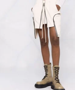 ( Nouvelle Collection ) Rick Owens Jupe Asymétrique à Lien De Resserrage Femme -Rick Owens Soldes 17753649 37446687 600