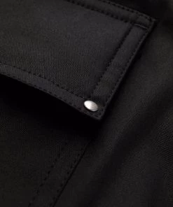 Rick Owens Bermuda à Lien De Resserrage 09 BLACK -Rick Owens Soldes 17753653 37462493 600