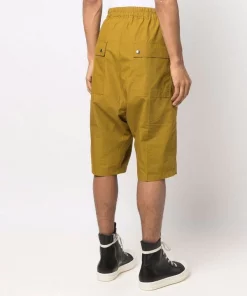 ( Nouvelle Collection ) Rick Owens Short Sarouel à Lien De Resserrage Homme -Rick Owens Soldes 17761556 37427119 600