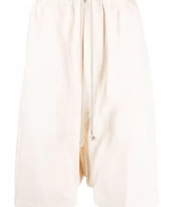 Rick Owens Short Sarouel à Lien De Resserrage Homme