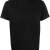 ( Nouvelle Collection ) Rick Owens T-shirt à Encolure Ronde 09 BLACK -Rick Owens Soldes 17761616 37386971 600