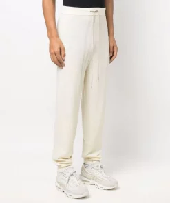( Nouvelle Collection ) Rick Owens Pantalon De Jogging à Taille à Lien De Resserrage 21 NATURAL -Rick Owens Soldes 17761617 37371437 600