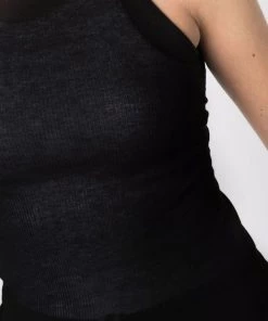 ( Nouvelle Collection ) Rick Owens Débardeur à Dos Nageur Femme -Rick Owens Soldes 17761618 37321765 600