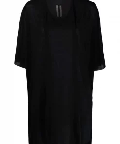 ( Nouvelle Collection ) Rick Owens Haut à Manches Courtes Femme