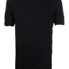 ( Nouvelle Collection ) Rick Owens 09 BLACK T-shirt à Encolure Ronde Homme -Rick Owens Soldes 17762462 37368776 600