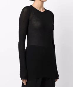 ( Nouvelle Collection ) Rick Owens Haut à Effet De Transparence Femme -Rick Owens Soldes 17763254 37304884 600