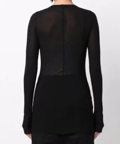 ( Nouvelle Collection ) Rick Owens Haut à Effet De Transparence Femme -Rick Owens Soldes 17763254 37305461 600