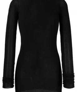 ( Nouvelle Collection ) Rick Owens Haut à Effet De Transparence Femme