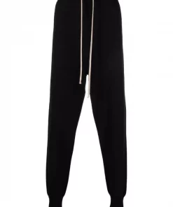 ( Nouvelle Collection ) Rick Owens Pantalon De Jogging à Lien De Resserrage Homme