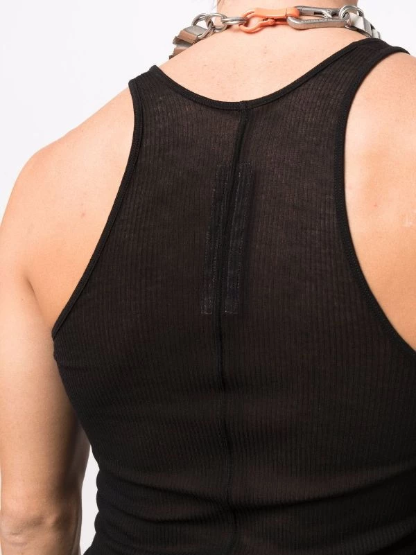 ( Nouvelle Collection ) Rick Owens Débardeur En Maille Nervurée 09 BLACK 7 ( Nouvelle Collection ) Rick Owens Débardeur En Maille Nervurée 09 BLACK – Image 5