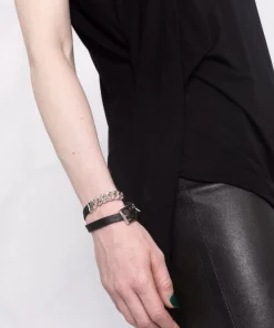 ( Nouvelle Collection ) Rick Owens 09 NERO T-shirt à Encolure Ronde Femme -Rick Owens Soldes 17764624 37390736 600