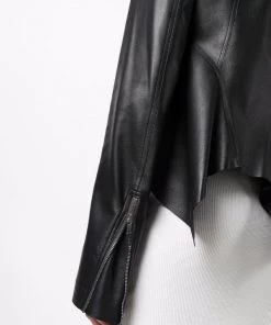 ( Nouvelle Collection ) Rick Owens Veste En Cuir à Ourlet Asymétrique 09 BLACK 11 ( Nouvelle Collection ) Rick Owens Veste En Cuir à Ourlet Asymétrique 09 BLACK -Rick Owens Soldes 17765713 37405718 600