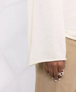 ( Nouvelle Collection ) Rick Owens Pull à Col V Femme -Rick Owens Soldes 17766351 37351501 600