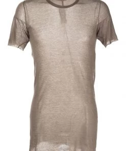 ( Nouvelle Collection ) Rick Owens T-shirt à Coupe Longue Homme