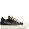( Nouvelle Collection ) Rick Owens BLACK/MILK Baskets Fogachine Homme -Rick Owens Soldes 17769843 39139910 600