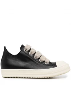 ( Nouvelle Collection ) Rick Owens BLACK/MILK Baskets Fogachine Homme