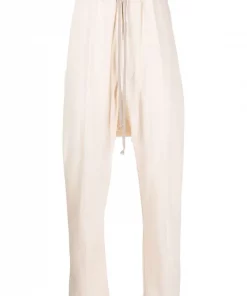 ( Nouvelle Collection ) Rick Owens Pantalon De Jogging à Coupe Sarouel Homme